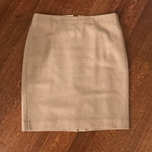 J Crew Wool Pencil Skirt